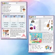 Spotlight 4 Сборник упражнений / Занимательные задания / Комплект рабочих листов к УМК 