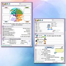 Spotlight 4 Сборник упражнений / Занимательные задания / Комплект рабочих листов к УМК 