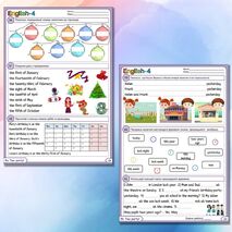 Spotlight 4 Сборник упражнений / Занимательные задания / Комплект рабочих листов к УМК 