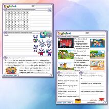 Spotlight 4 Сборник упражнений / Занимательные задания / Комплект рабочих листов к УМК 