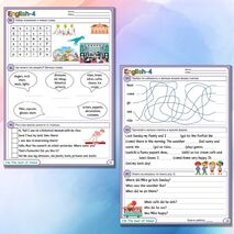 Spotlight 4 Сборник упражнений / Занимательные задания / Комплект рабочих листов к УМК 