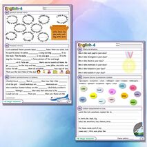 Spotlight 4 Сборник упражнений / Занимательные задания / Комплект рабочих листов к УМК 