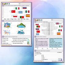 Spotlight 4 Сборник упражнений / Занимательные задания / Комплект рабочих листов к УМК 