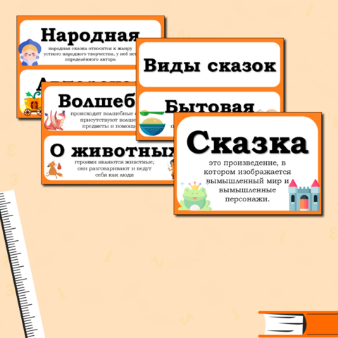 Наглядный материал для уроков литературного чтения на тему 