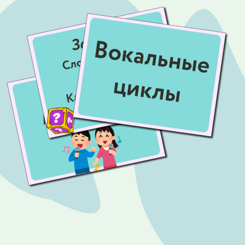 Презентация по музыке  «Вокальные циклы» для 7 класса