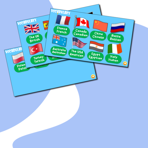 Countries and nationalities Страны и национальности Интерактивные игры на английском языке к учебнику Spotlight 5, модуль 2