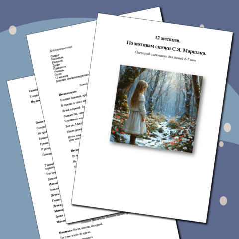 Сценарий спектакля для детей от 6 лет 