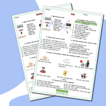 Рабочий лист Spotlight 6 Module 3 Getting around 6 класс