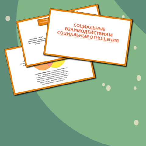 Презентация по обществознанию 