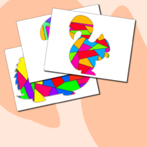 РАСКРАСКИ Витражи для школьников и дошкольников (шаблоны для раскрашивания+ готовые макеты)