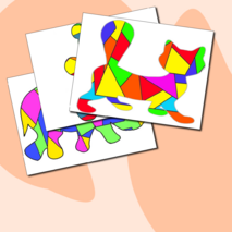 РАСКРАСКИ Витражи для школьников и дошкольников (шаблоны для раскрашивания+ готовые макеты)