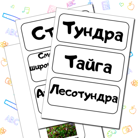 Опорные таблицы 