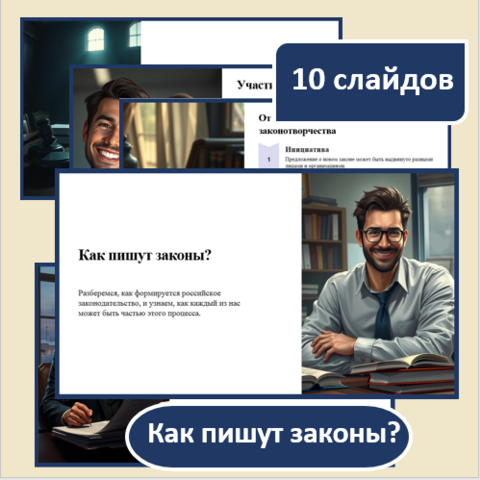 Презентация по теме «Как пишут законы?»