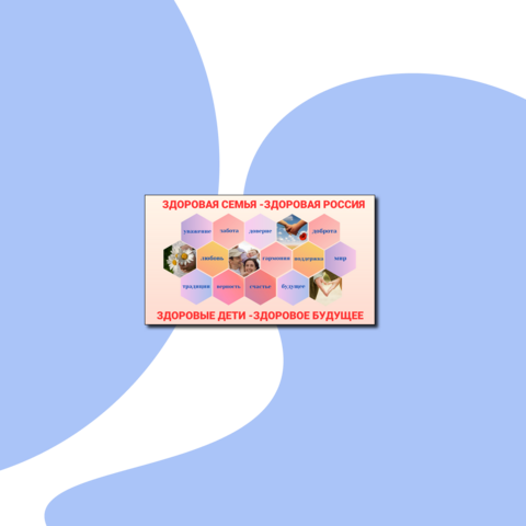 Лекция "Здоровая семья: основные характеристики".