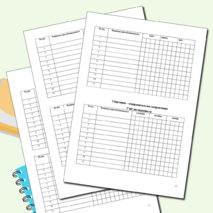 Журнал Внеурочной деятельности(шаблон).