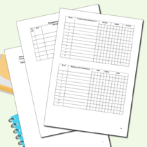 Журнал Внеурочной деятельности(шаблон).