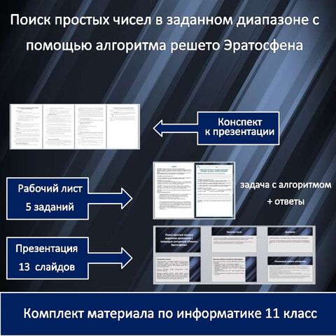 Презентация и рабочий лист 