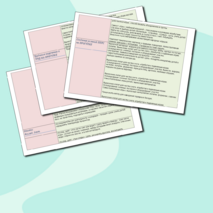 Календарно-тематическое планирование. Зима и осень. Младшая группа