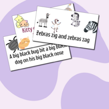 Речевая разминка - скороговорки для уроков английского языка