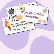 Речевая разминка - скороговорки для уроков английского языка