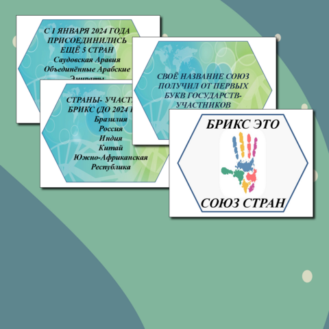 БРИКС оформление доски 