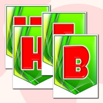Растяжка - флажки «Неделя естественных наук»