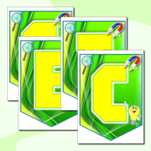 Растяжка - флажки «Неделя естественных наук»