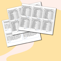 Орфографические раскраски для 5-6 классов