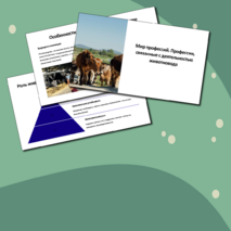 Презентация. Мир профессий. Профессии, связанные с деятельностью животновода