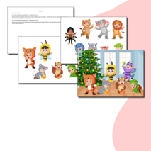 Грамматическая игра для логопедических занятий. Игра с падежами. 