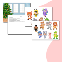 Грамматическая игра для логопедических занятий. Игра с падежами. 