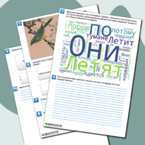 Рабочий лист по теме «Литература народов России. Стихотворения (одно по выбору). Р. Г. Гамзатов «Журавли», «Песня соловья». Тематика стихотворений. Образ лирического героя в стихотворениях»