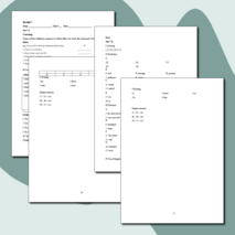 Контрольная работа по английскому языку для 7 класса по модулю 7 (Spotlight -7, module 7)