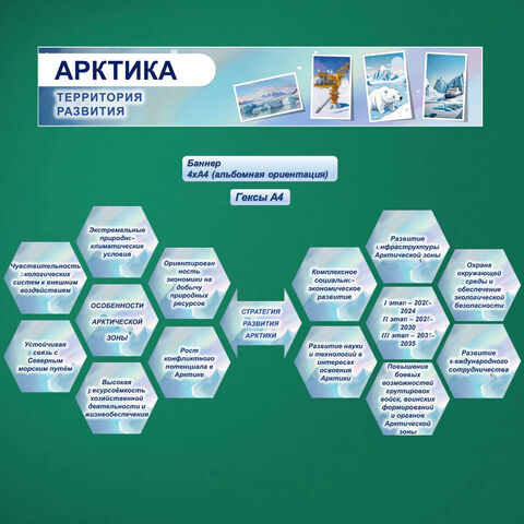 Арктика — территория развития. Разговоры о важном. 10 февраля. Оформление.