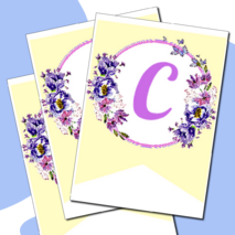 Праздничная растяжка-гирлянда 