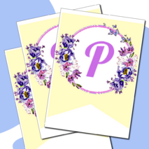 Праздничная растяжка-гирлянда 