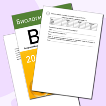 ВПР по биологии 6 класс вариант 1 (2025 г)