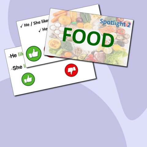 Презентация по теме Еда (Food) + Present Simple (3л.ед.ч) к УМК Spotlight-2,3