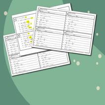 Карточки «Сложение и вычитание положительных и отрицательных чисел»