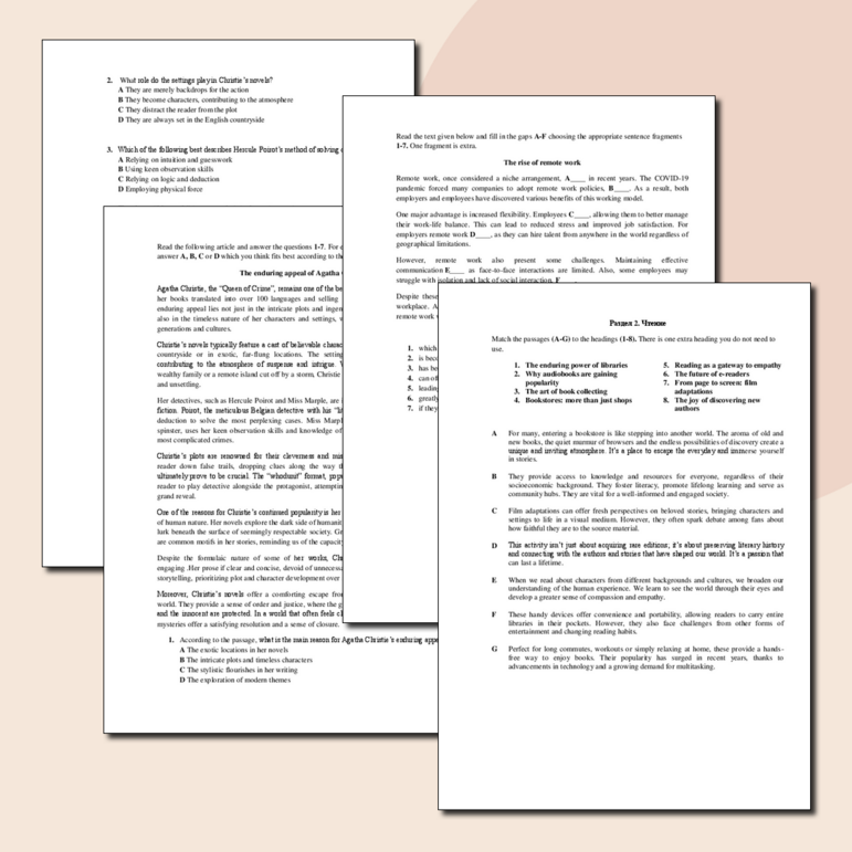 Английский язык. ЕГЭ WRITING SAMPLE 2025