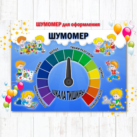 Шумомер. Наглядный материал