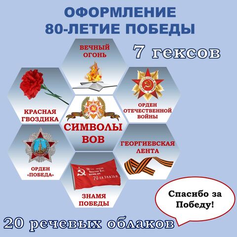 80-летие Победы в ВОВ. Оформление