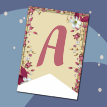 Праздничное оформление к 8 марта. Растяжка-гирлянда