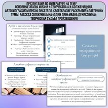 Презентация по литературе на тему 