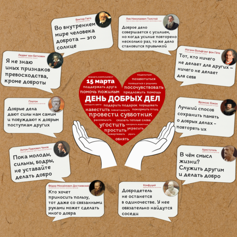 День добрых дел. Оформление