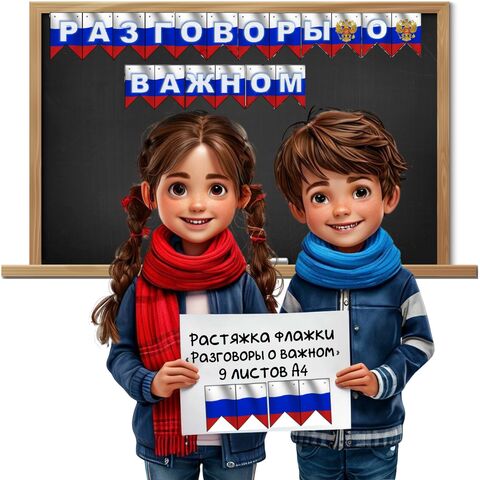 Оформление доски растяжка 