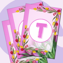 Праздничная растяжка-гирлянда 