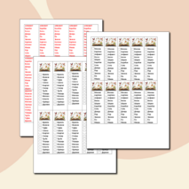 Алфавитный порядок.