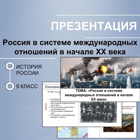 Презентация по истории на тему "Мир накануне XX века" (9 класс)
