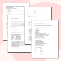 Грамматический тест по модулям 5-8 из учебника Starlight 2 20 заданий + ответы